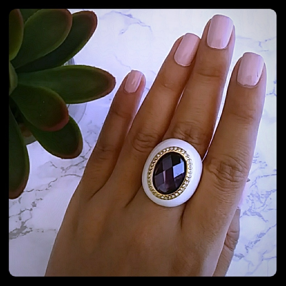 Purple Eye Ring *size 7